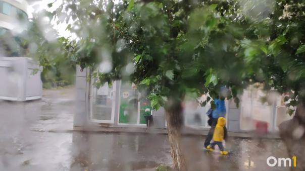 Жара, гроза и сильный ветер ждут омичей в конце рабочей недели