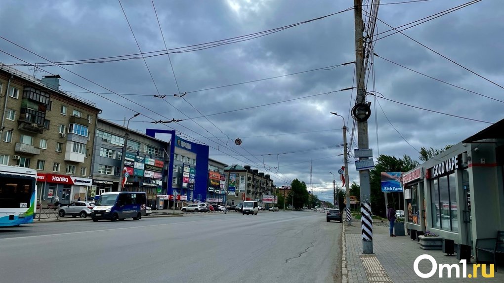 Штормовое предупреждение в Омской области продлили ещё на день