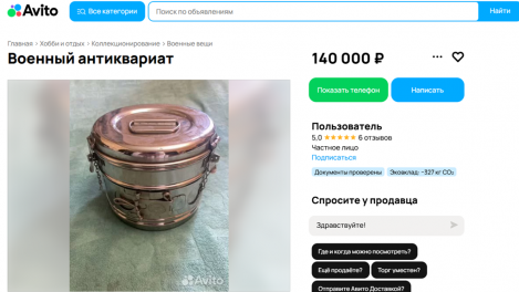 Антикварный набор: в Омске продают сумку военного хирурга