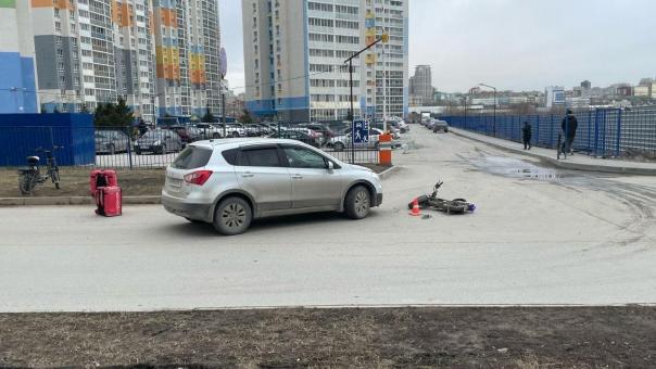 Велосипедист пострадал: кто виноват в ДТП на улице Ясный берег в Новосибирске
