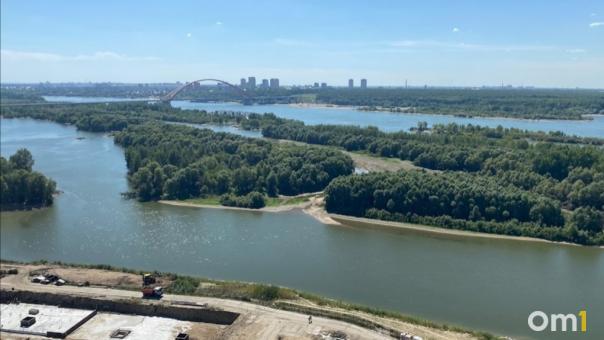 В Новосибирске спасатели вытащили из Оби тонущего мужчину