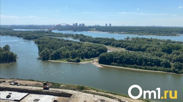 В Новосибирске спасатели вытащили из Оби тонущего мужчину