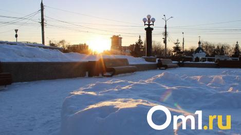 В первые дни новогодних каникул погода в Омске изменится от +1 до -32