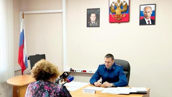 Замгенпрокурора провёл личный приём жителей Новосибирской области