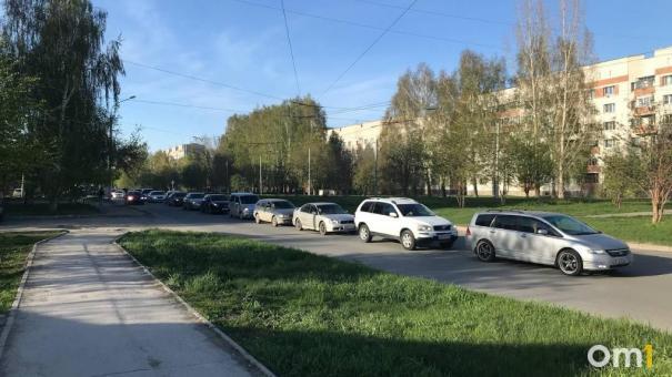 Большая пробка сковала Затулинский жилмассив Новосибирска
