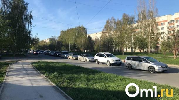 Большая пробка сковала Затулинский жилмассив Новосибирска