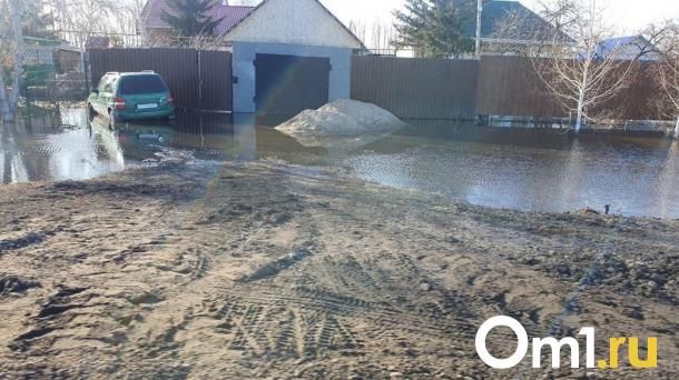 В начале зимы Омской области угрожает паводок