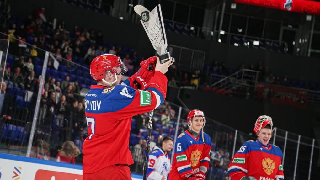 Молодёжная сборная России по хоккею выиграла международный турнир на «Сибирь-Арене»