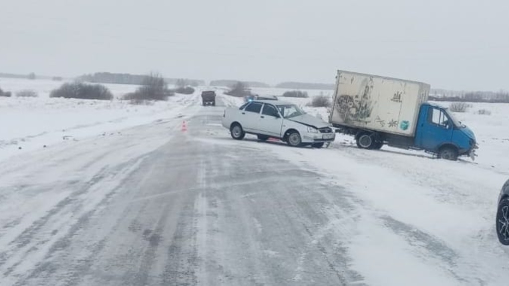 Фатальный обгон: 72-летний новосибирец погиб в жёсткой аварии на трассе. ФОТО