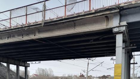 Движение по путепроводу у села Гусиный Брод ограничат до осени следующего года