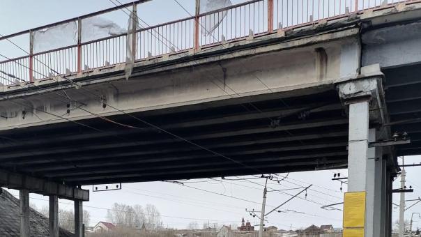 Движение по путепроводу у села Гусиный Брод ограничат до осени следующего года