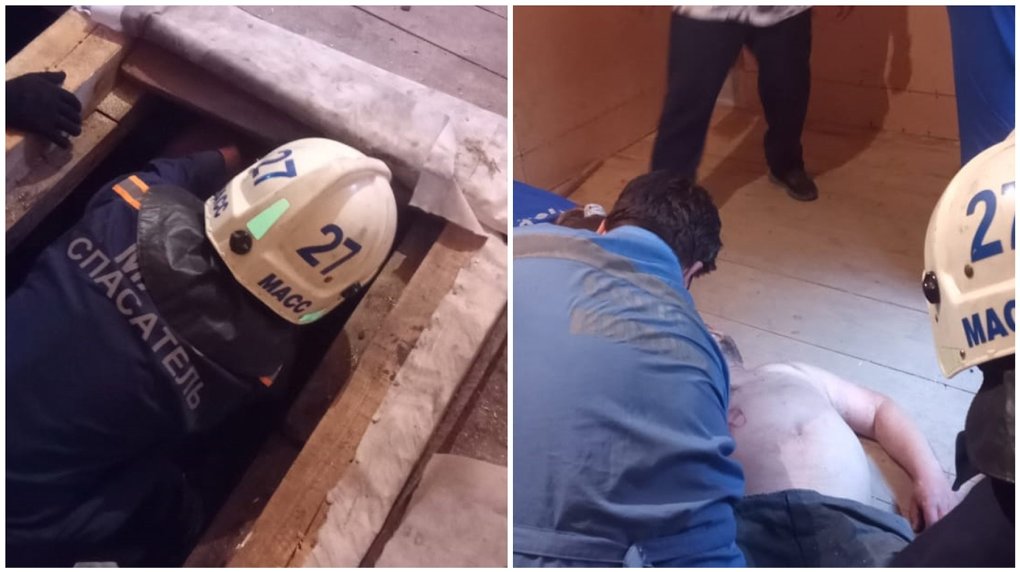 Мужчину без сознания вытащили из погреба в Новосибирске