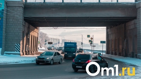 За год в Омске нанесли 45 000 квадратных метров разметки