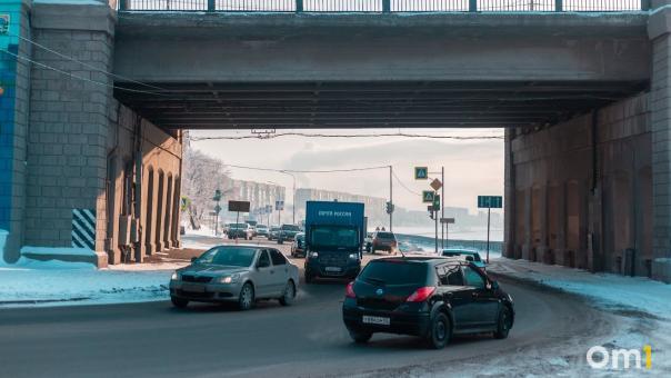 За год в Омске нанесли 45 000 квадратных метров разметки