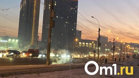 В Омске утренние пробки достигли 7 баллов
