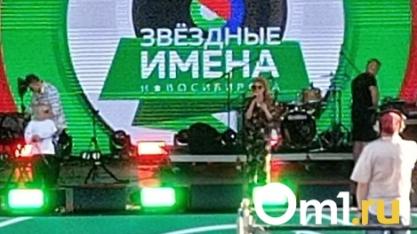 Группа Reflex начала выступление на новосибирской набережной