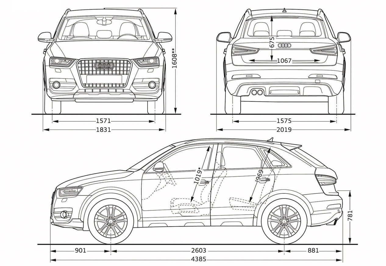 Audi q3 170 и 211 отличие