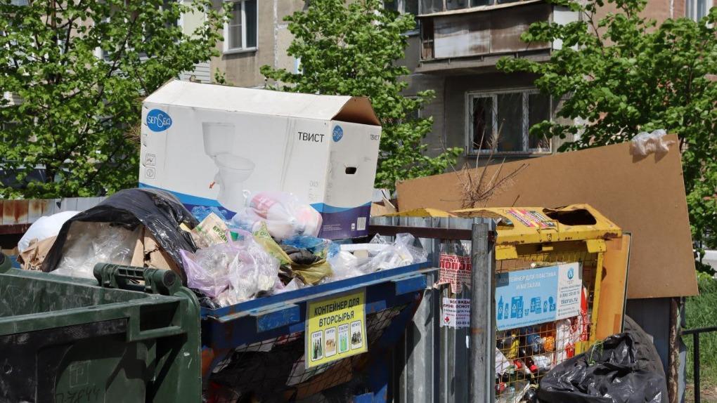 Нарушения в обращении с мусором нашли во всех районах Новосибирска