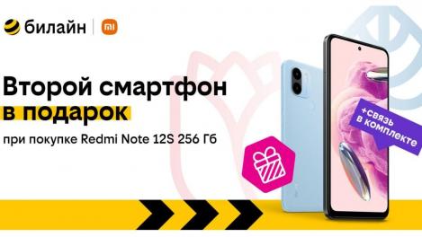 Второй смартфон в подарок в билайне!