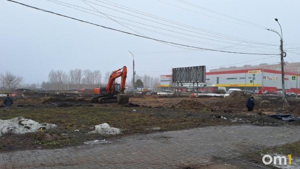 В Омске ремонт бульвара Архитекторов завершат только через год