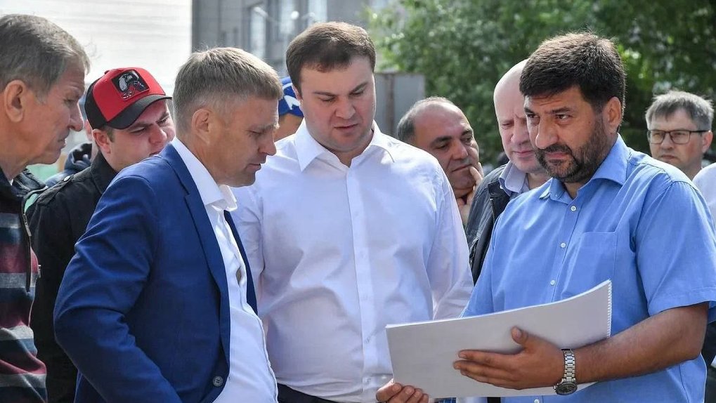 Виталий Хоценко и Сергей Шелест проинспектировали, как реализуются нацпроекты в Омске