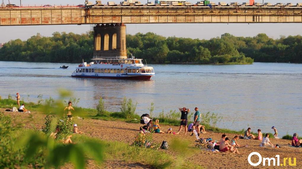 В Омске опубликовали список пляжей, безопасных для купания