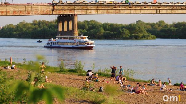 В Омске опубликовали список пляжей, безопасных для купания