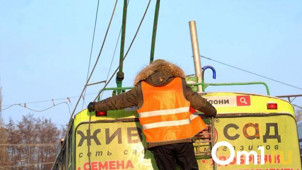 В Омске восстановили движение троллейбусов