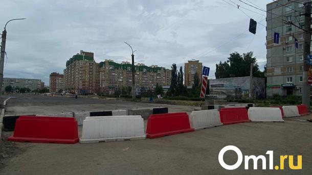 Прилипает подошва: омичи ходят по горячему асфальту на бульваре Архитекторов