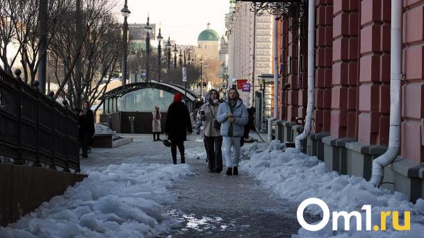 Потепление в Омске принесёт новую волну снегопада