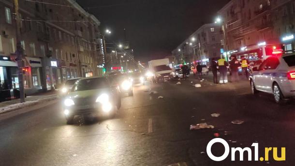 Омичка погибла под колёсами двух автомобилей