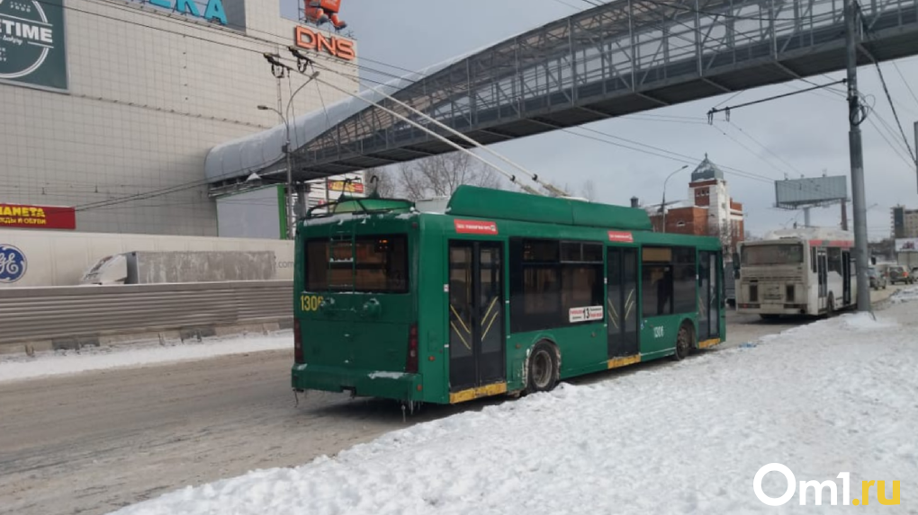 Из-за строительства четвёртого моста в Новосибирске меняют схему движения двух троллейбусов