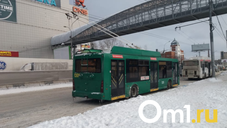 Из-за строительства четвёртого моста в Новосибирске меняют схему движения двух троллейбусов