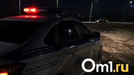 В Омске водитель умер, врезавшись в стоящий грузовик