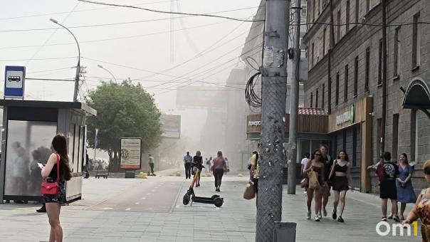 Мэрия Новосибирска назвала причину пылевых бурь на левобережье