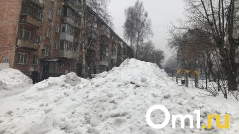Омича оштрафовали за то, что он не въехал в сугроб
