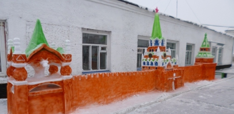 В Омске заключенные построили Кремль на территории колонии
