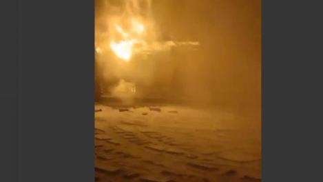 У омского бизнесмена Станислава Мацелевича сгорел дом за 15 миллионов рублей