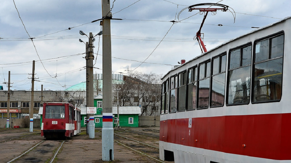 На омскую маршрутную линию после капремонта вышел трамвай