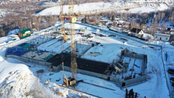 Группа «ВИС» показала фото со строек новых поликлиник Новосибирска