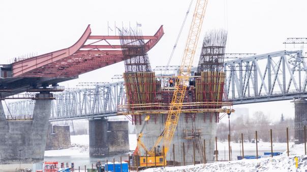В Новосибирске до 44,7 млрд рублей выросла стоимость строительства четвёртого моста