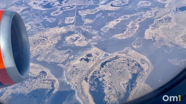В небе над Омском у самолёта из Москвы случился отказ системы