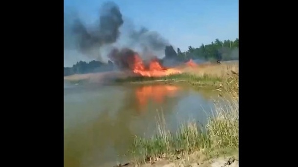 В Омске дети устроили очередной пожар
