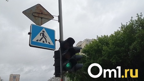 На пешеходном переходе в Кольцово сбили двух новосибирцев. Видео 18+