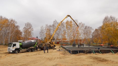 В омском лагере «Орлёнок» начали возводить новые корпуса