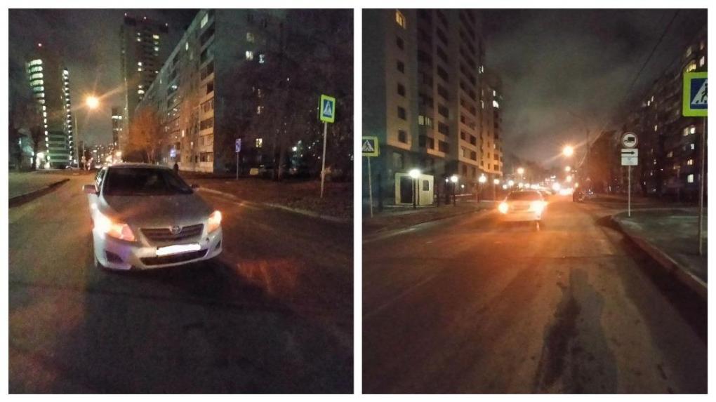 Женщина-водитель сбила ребёнка на пешеходном переходе в Новосибирске
