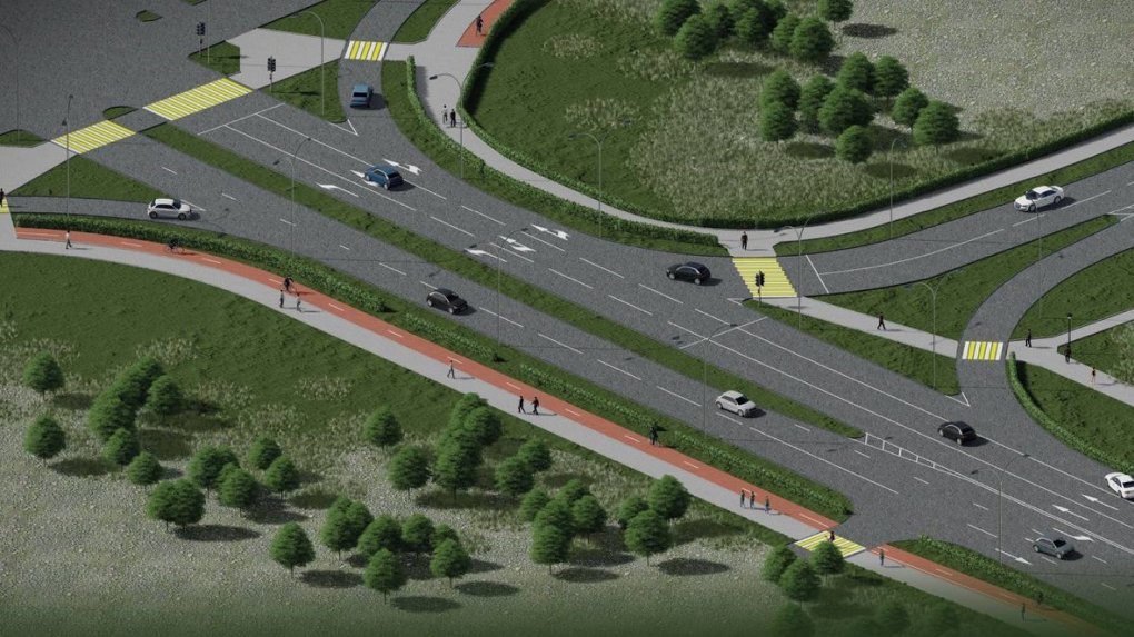 В Омске госэкспертиза одобрила проект реконструкции дороги по бульвару Архитекторов