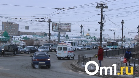 Снегопад стал причиной пробок в Омске: где объехать?