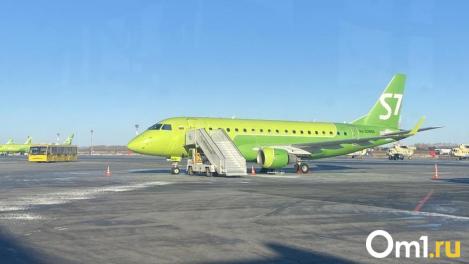 Семь рейсов S7 задерживаются в новосибирский аэропорт Толмачёво