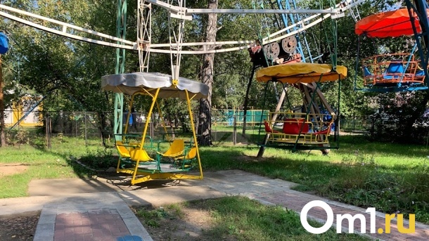 В Омске продают аттракционы «Зелёного острова»